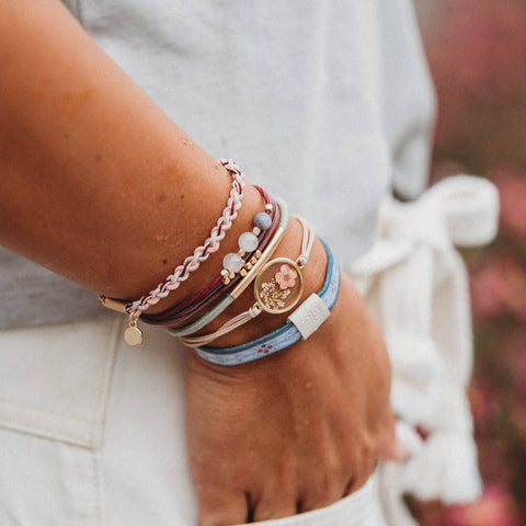 "Bloom" Hair Tie Bracelets