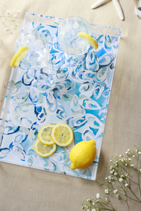 Acrylic Tray - Large, Atlantic Reef