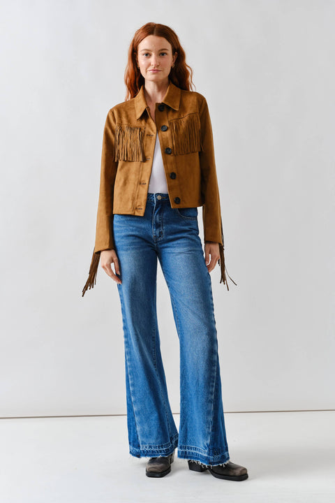 Sadie SUEDE FRINGE JACKET