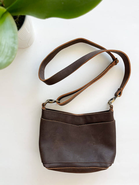 Hunter Handmade Leather Crossbody