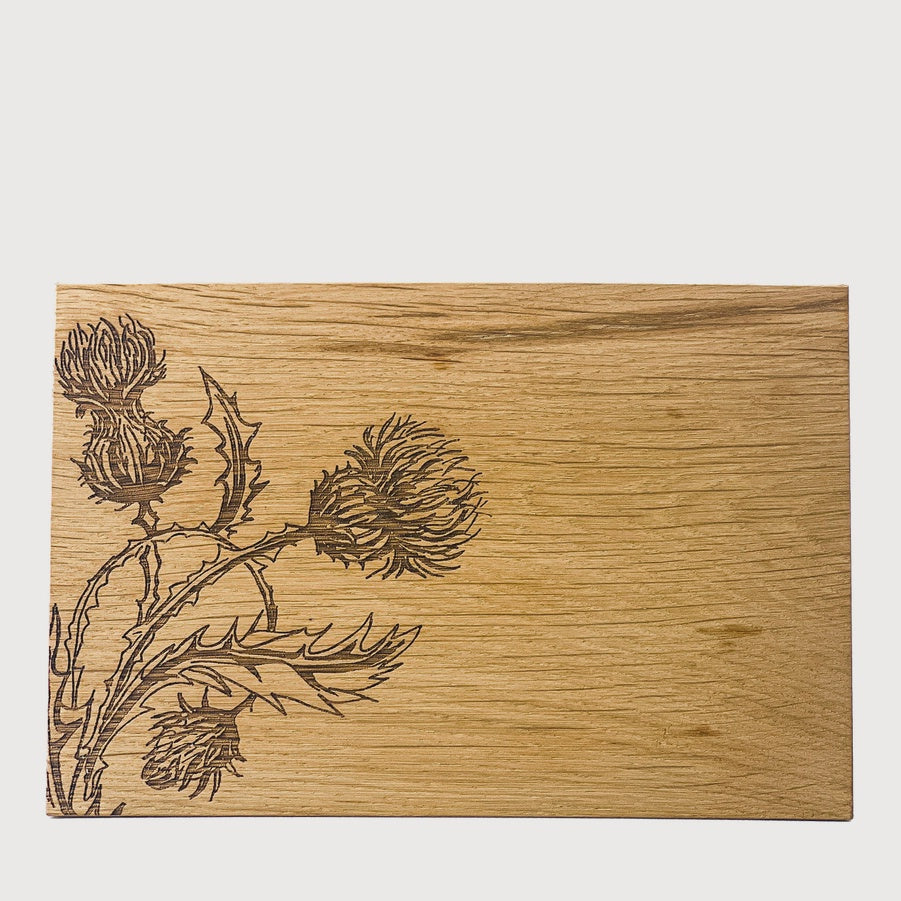 Oak 30cm Board - Thistle Trio