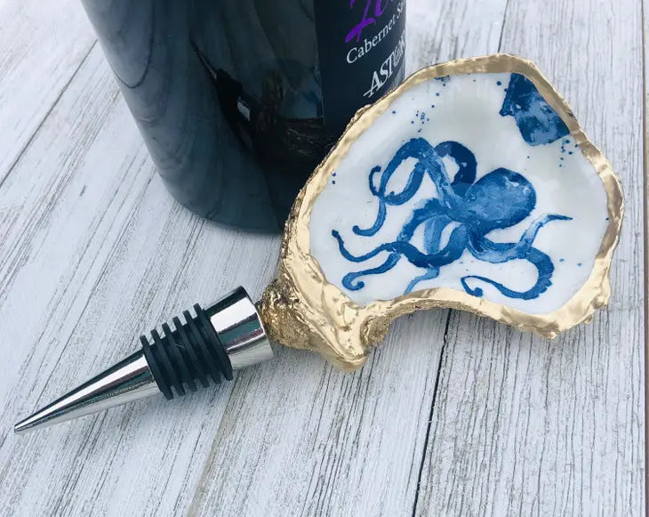 Oyster Shell Wine Stopper