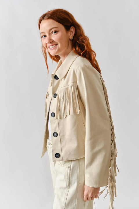 Sadie SUEDE FRINGE JACKET