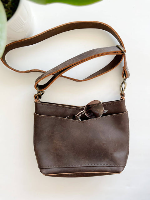 Hunter Handmade Leather Crossbody