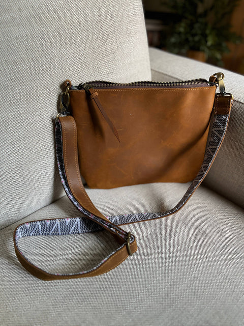Lucy Handmade Leather Crossbody