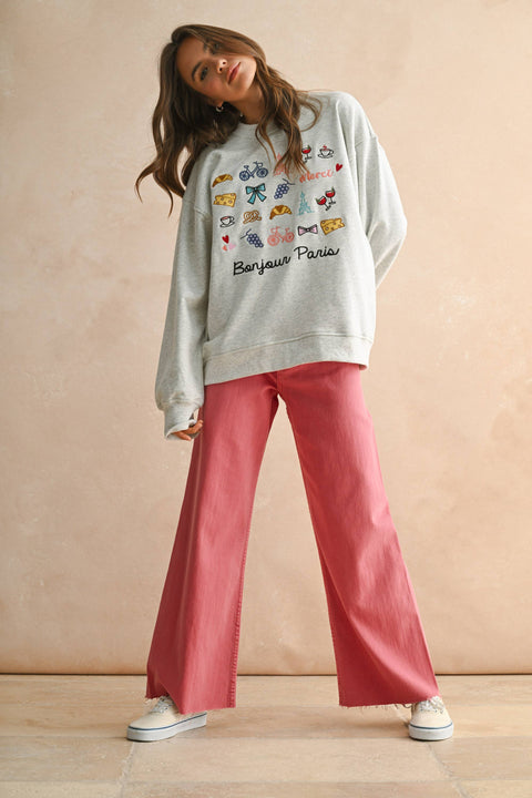 BONJOUR SWEATSHIRT