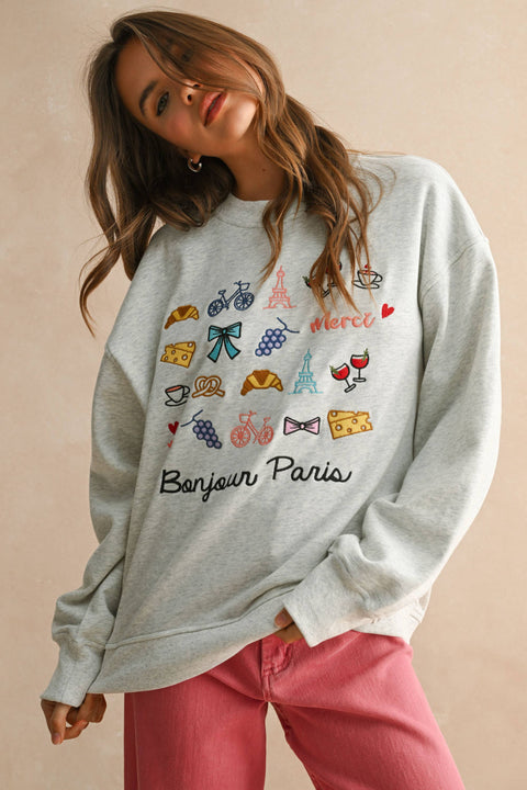 BONJOUR SWEATSHIRT
