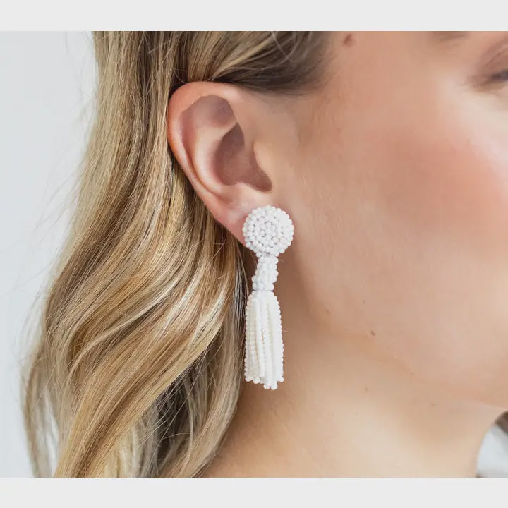 Petite Finley Earring Cream