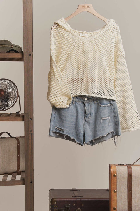 Hannah Crochet Sweater