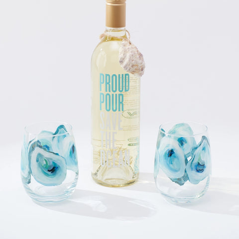 Kim Hovell Wine Glass