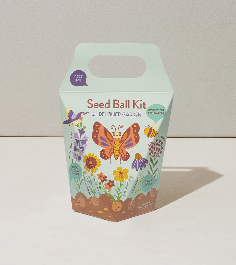 Diy Seed Ball Kit - Wildflower Garden