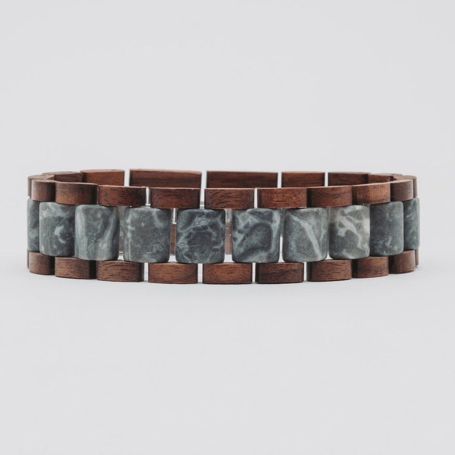 Men's Wooden Bracelet - Aconite