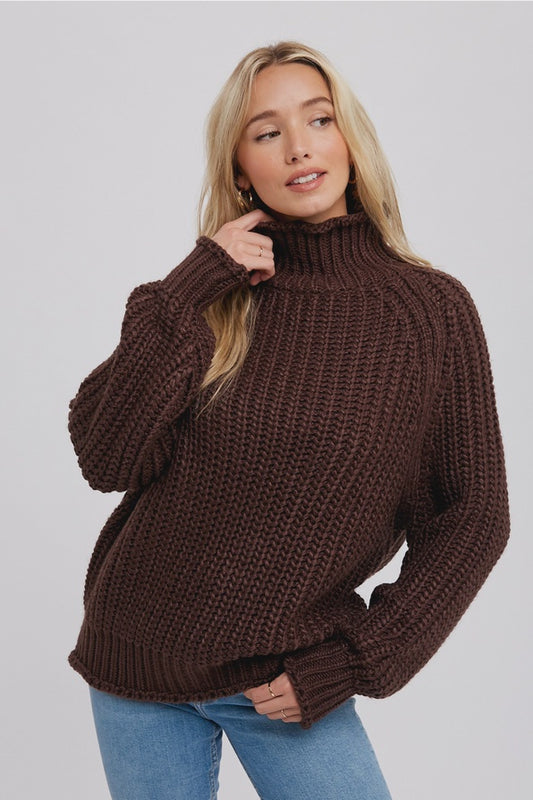 Chunky Turtle Neck Pullover