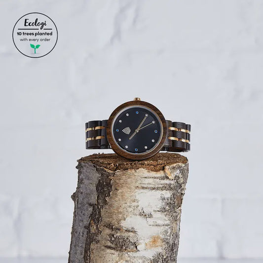 The Fir - Handmade Recycled Wood Watch