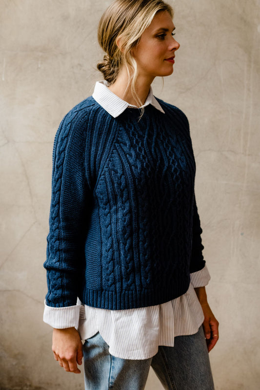 Claudette Fisherman Sweater